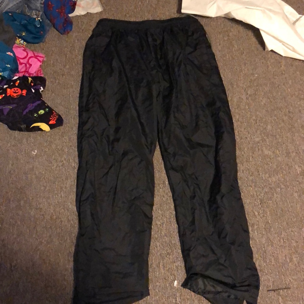 Black joggers